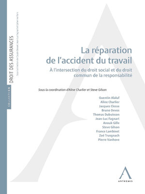 cover image of La réparation de l'accident du travail